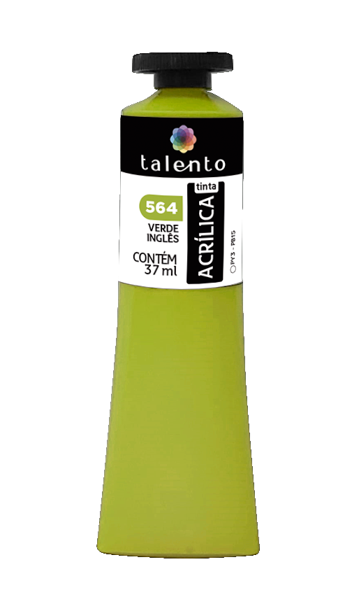 ACRILICA TALENTO 037ML 564 VERDE INGLES