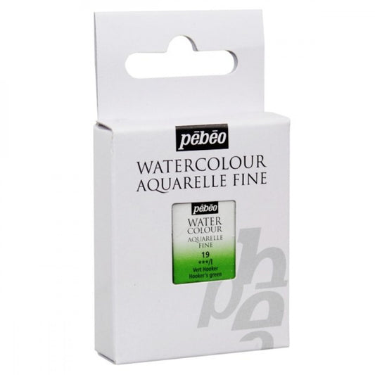 AQUARELA PEBEO HALF PAN 19 VERDE HOOKERS