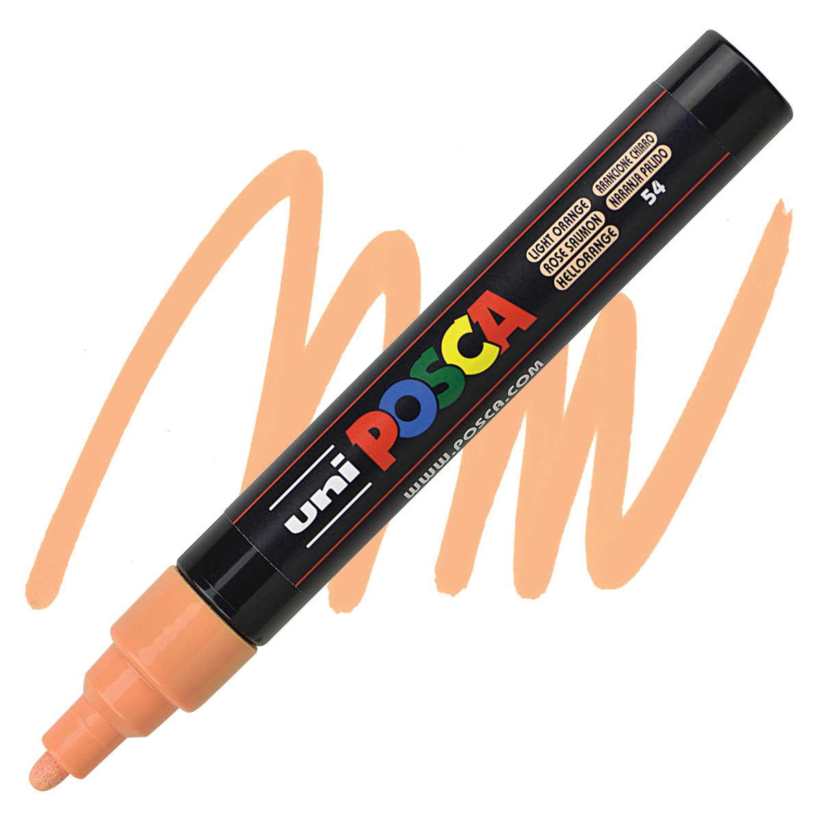 CANETA POSCA PC-5M 54 LARANJA CLARO