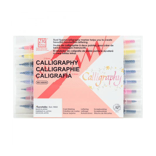 ESTOJO KURETAKE CALLIGRAPHY C/ 08 MS34008V