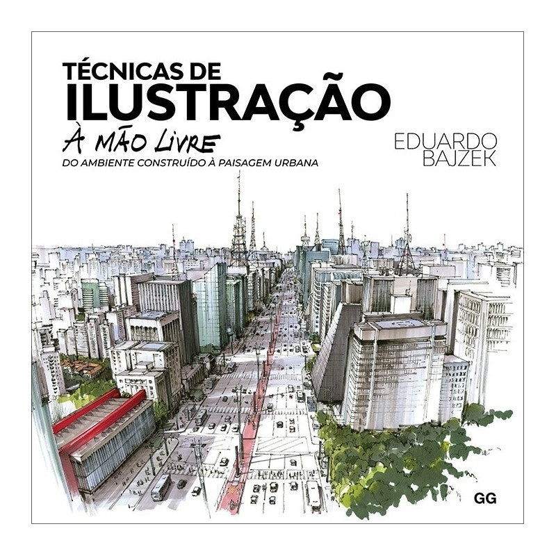 LIVRO "TECNICAS DE ILUSTRACAO À MÃO LIVRE" EDUARDO BAJZEK