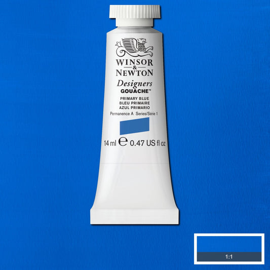 GOUACHE WINSOR NEWTON DESIGNERS 523 PRIMARY BLUE 14ML