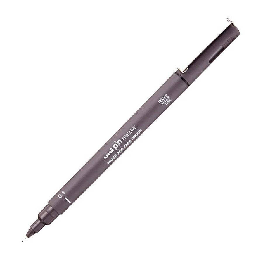 CANETA MITSUBISHI UNIPIN 0,1 DARK GREY