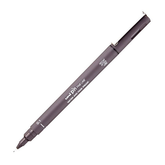 CANETA MITSUBISHI UNIPIN 0,1 DARK GREY