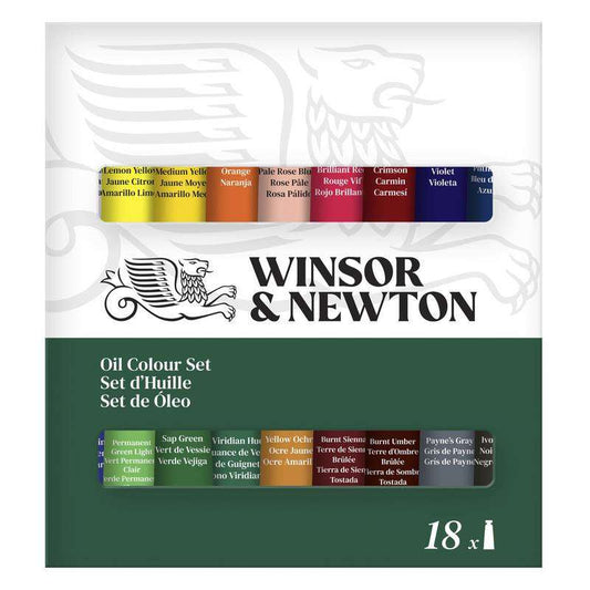 ESTOJO OLEO WINSOR NEWTON DISCOVER 18 CORES 10ML 2890002