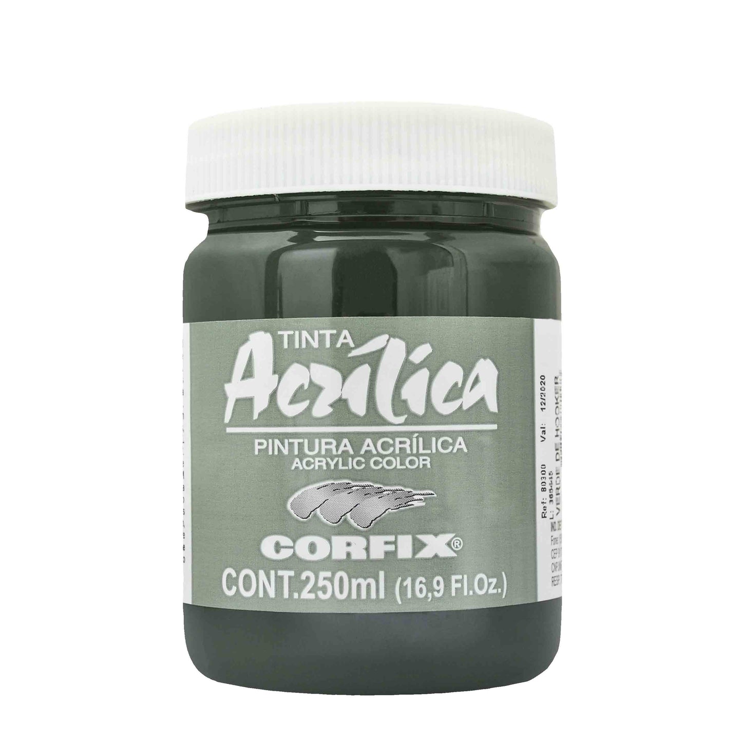 ACRILICA CORFIX 250ML 88 VERDE DE HOOKER