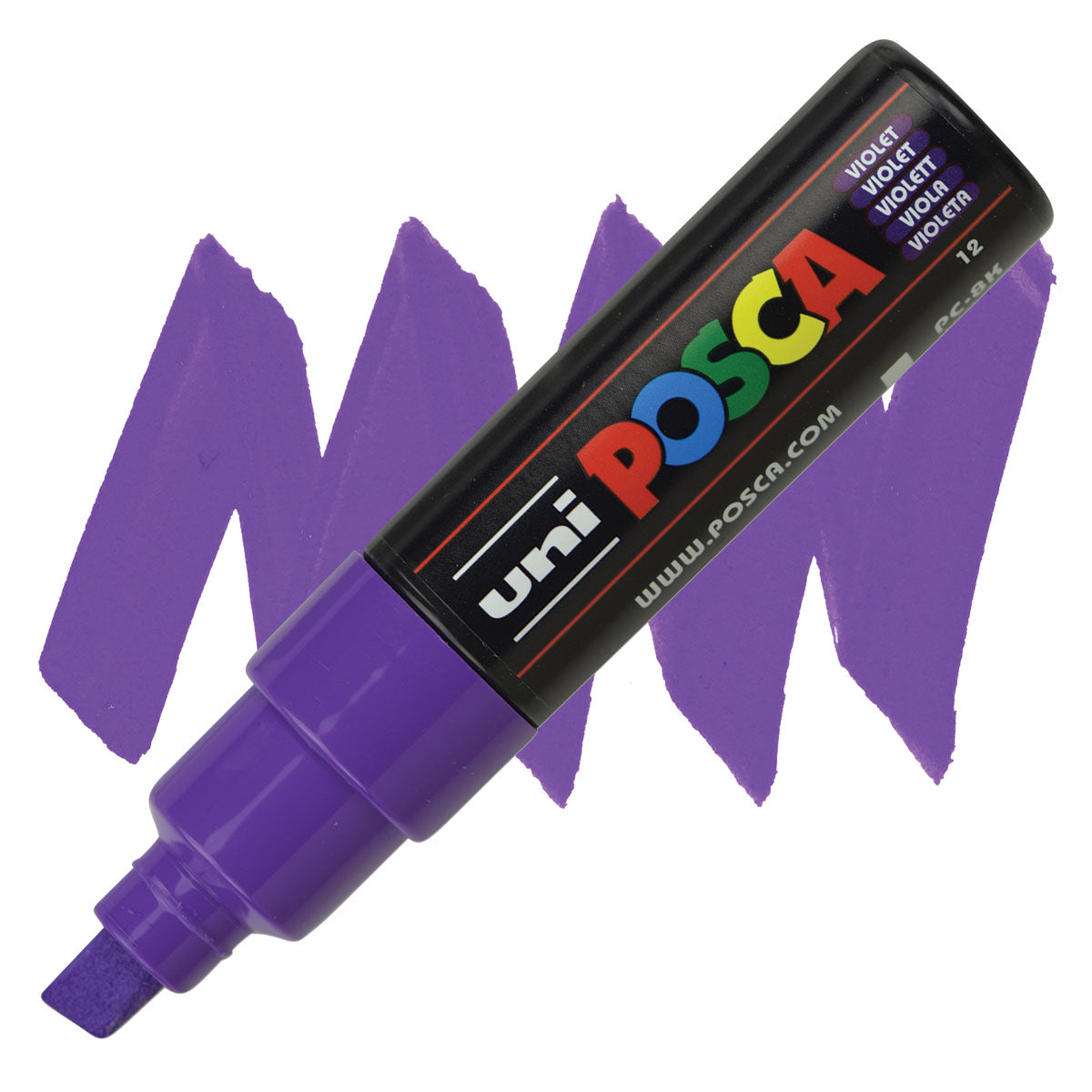 CANETA POSCA PC-8K 12 VIOLETA