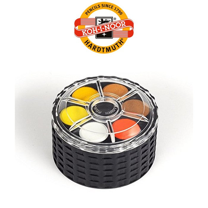 ESTOJO AQUARELA PASTILHAS KOH-I-NOOR 36 CORES 171509