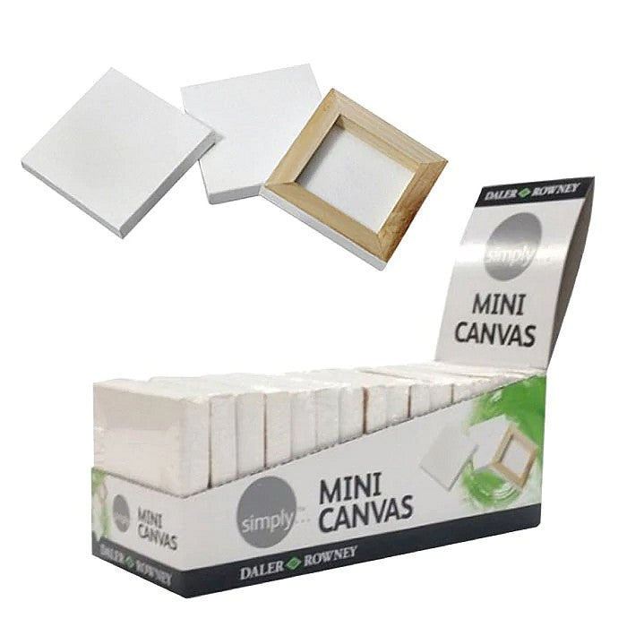 MINI TELA (CANVAS) DALER ROWNEY SIMPLY 6,5X6,5cm UNIDADE