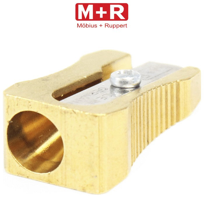 APONTADOR MONO M+R CLASSIC 600 RETANGULAR LATÃO PESADO