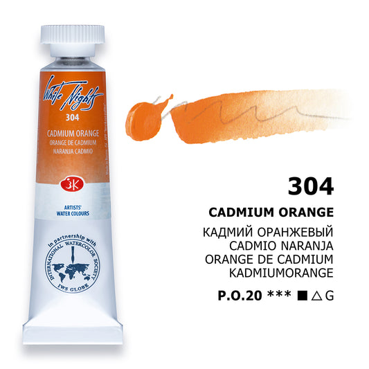 AQUARELA WHITE NIGHTS 304 CADMIUM ORANGE 10ML S2
