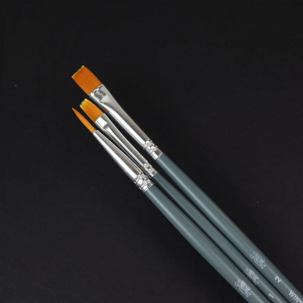 ESTOJO PINCEIS WINSOR & NEWTON FOUNDATION AQUARELA 012 CURTO SINTETICO