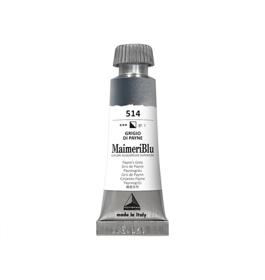 AQUARELA MAIMERIBLU ARTISTS 514 PAYNES GREY 12ML S1