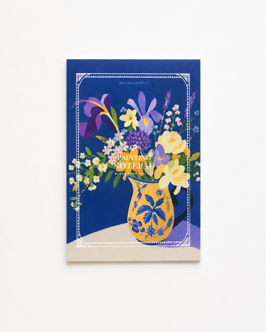 BLOCO PARA PINTURA FLOR DE IRIS
