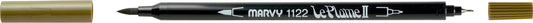 MARCADOR MARVY LE PLUME II 27 MARROM OLIVA