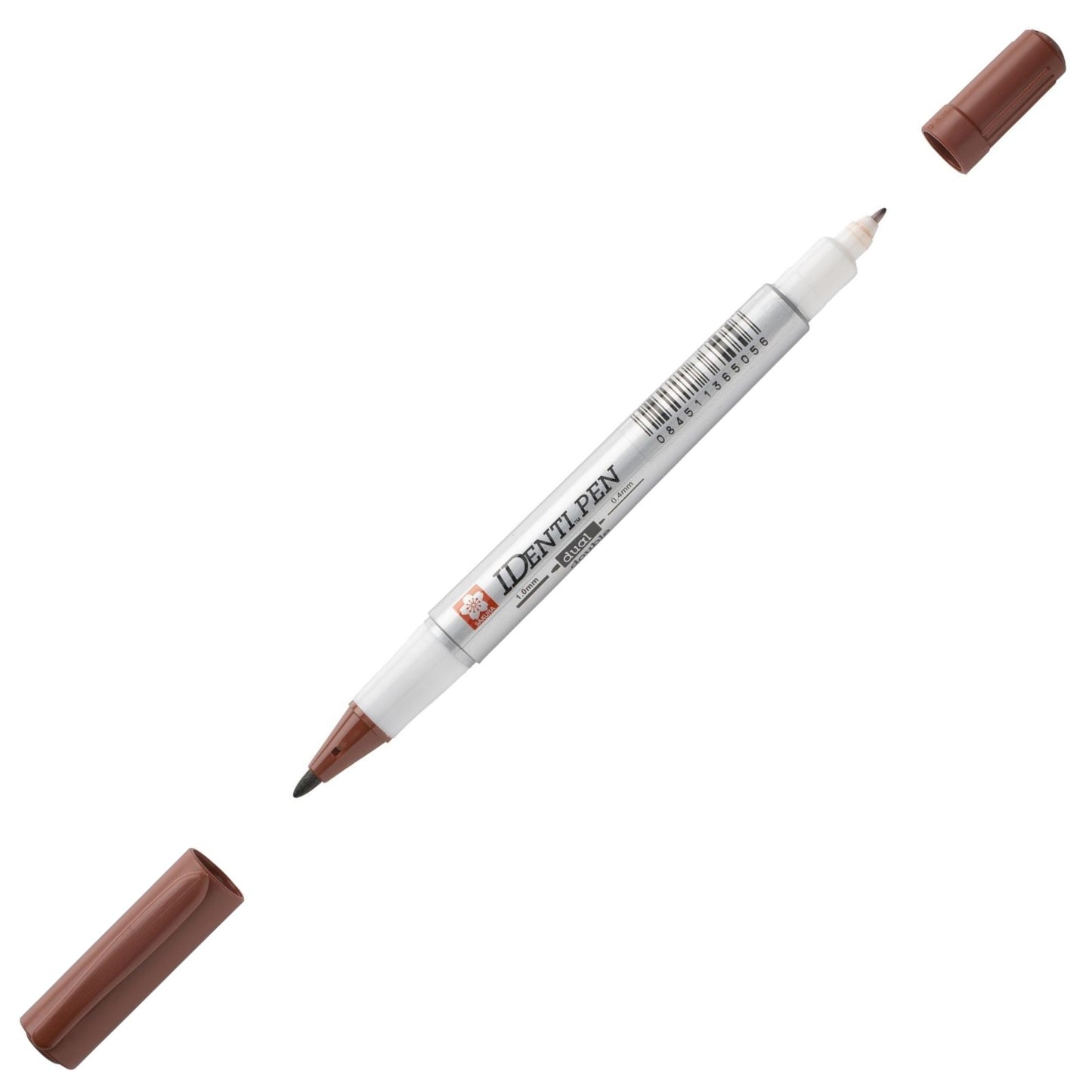 CANETA SAKURA IDENTI PEN PONTA DUPLA MARROM