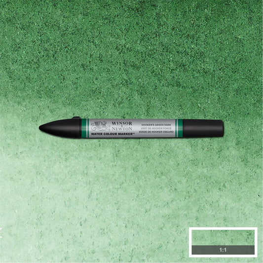 MARCADOR WINSOR NEWTON WATERCOLOUR 312 HOOKERS GREEN DARK