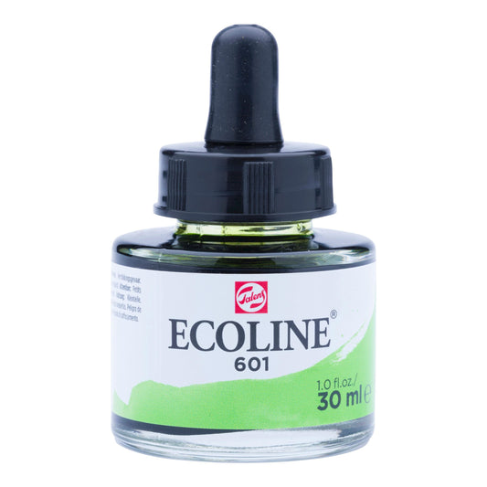 AQUARELA TALENS ECOLINE 30ML 601 LIGHT GREEN