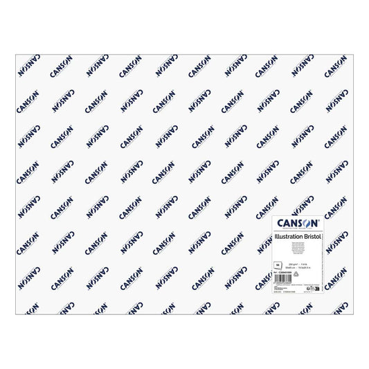 PAPEL CANSON ILLUSTRATION BRISTOL 250g/m2 50x65 UNIDADE