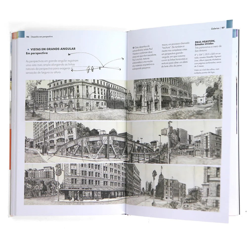 LIVRO "DESENHO EM PERSPECTIVA" STEPHANIE BOWER