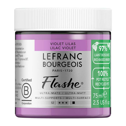 ACRILICA LEFRANC BOURGEOIS FLASHE BIO 75ML LILAC VIOLET 302006