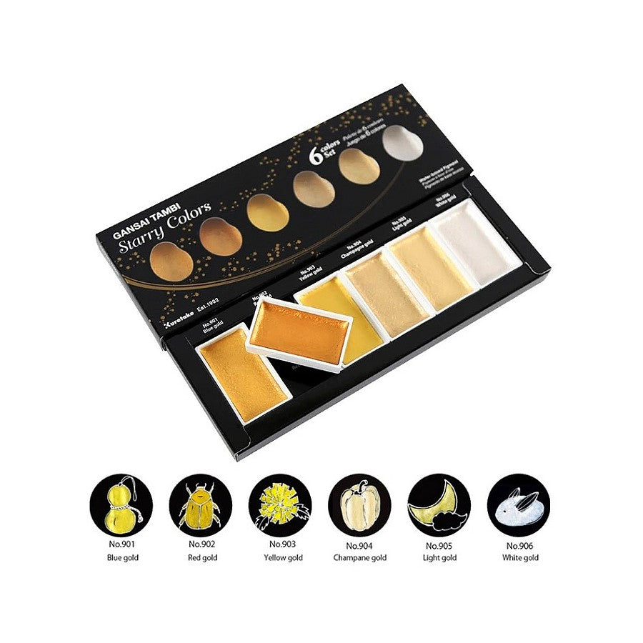 AQUARELA KURETAKE GANSAI TAMBI 06 STARRY CORES MC20SC6V