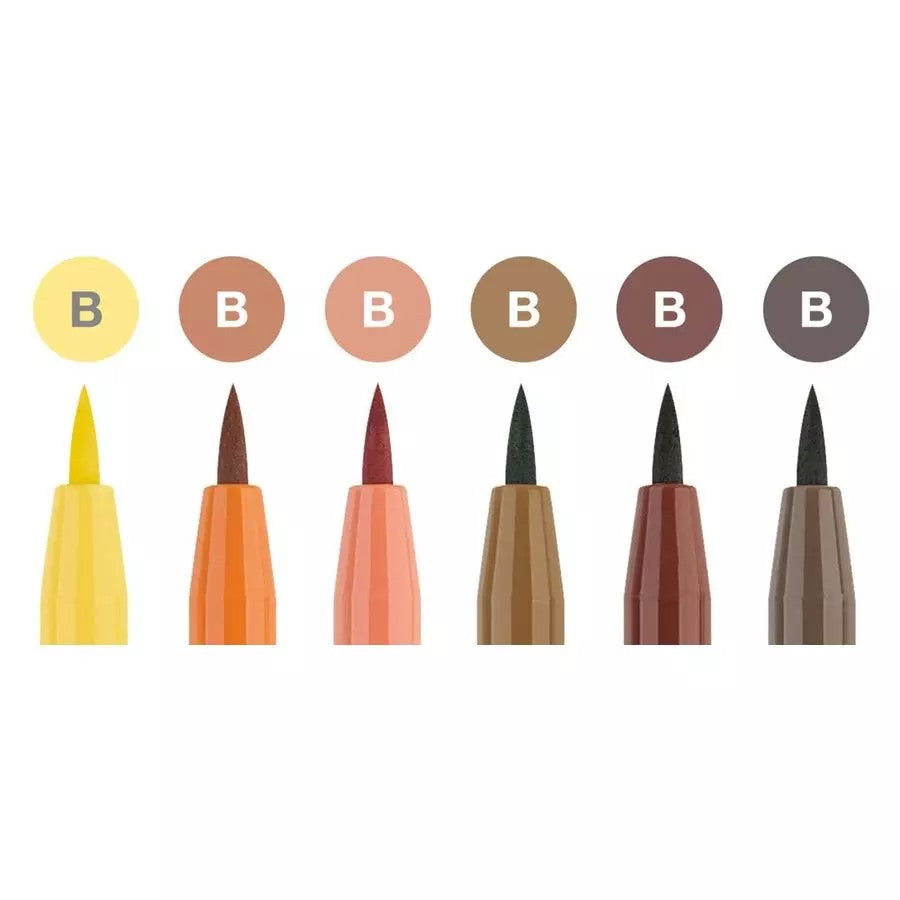 CANETA FABER CASTELL PITT 06 BRUSH EARTH (TONS TERRA) 167106