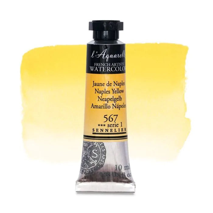 AQUARELA SENNELIER L'AQUARELLE 567 NAPLES YELLOW 10ml S1