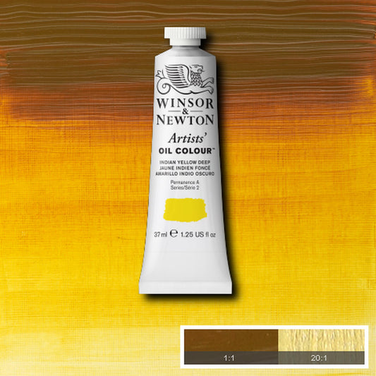 OLEO WINSOR NEWTON ARTISTS 037ML 320 INDIAN YELLOW DEEP S2