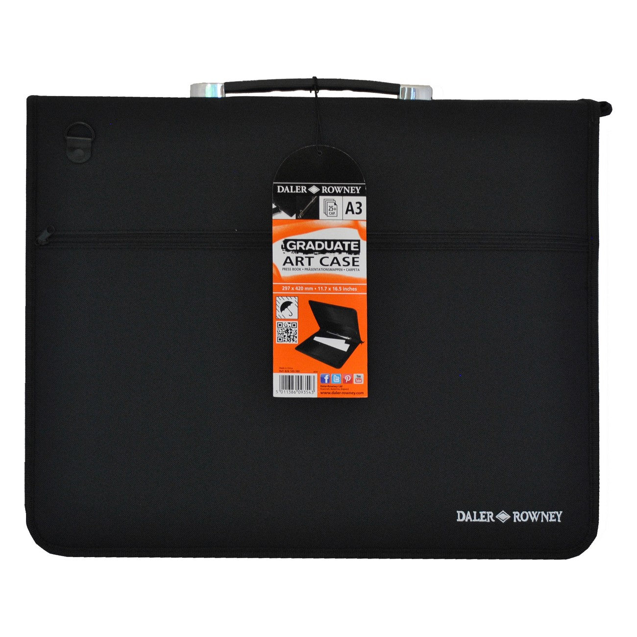 PASTA PORTFOLIO DALER ROWNEY GRADUATE ARTCASE A3