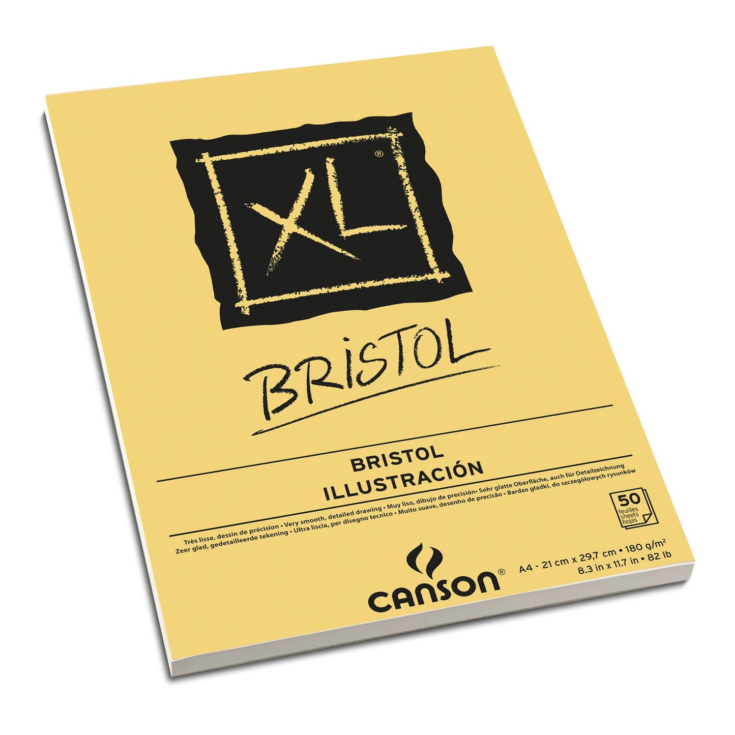 BLOCO CANSON XL BRISTOL A4 180g/m2 50 FOLHAS