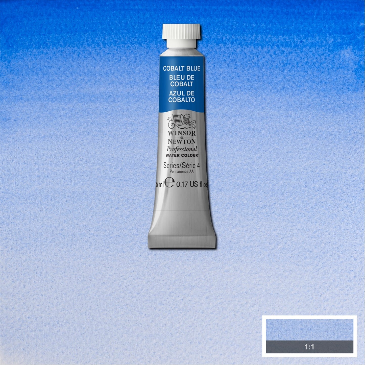 AQUARELA WINSOR NEWTON ARTISTS 5ml 308 COBALT BLUE S4 (ANTIGO 0102178)