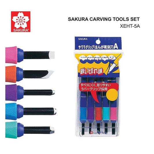 FORMOES XILOGRAVURA SAKURA C/ 05 PEÇAS EHT-5A