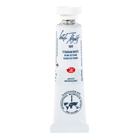 AQUARELA WHITE NIGHTS 101 TITANIUM WHITE 10ML S1