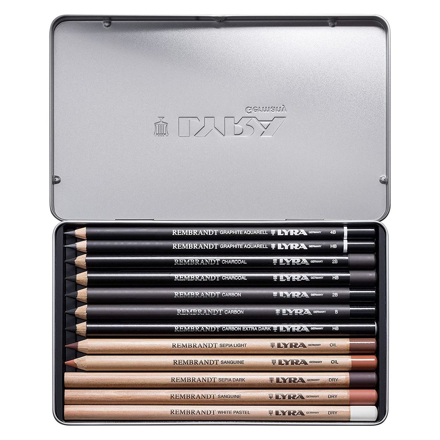 ESTOJO LAPIS ESBOÇO LYRA ART SPECIAL SET 12 PECAS