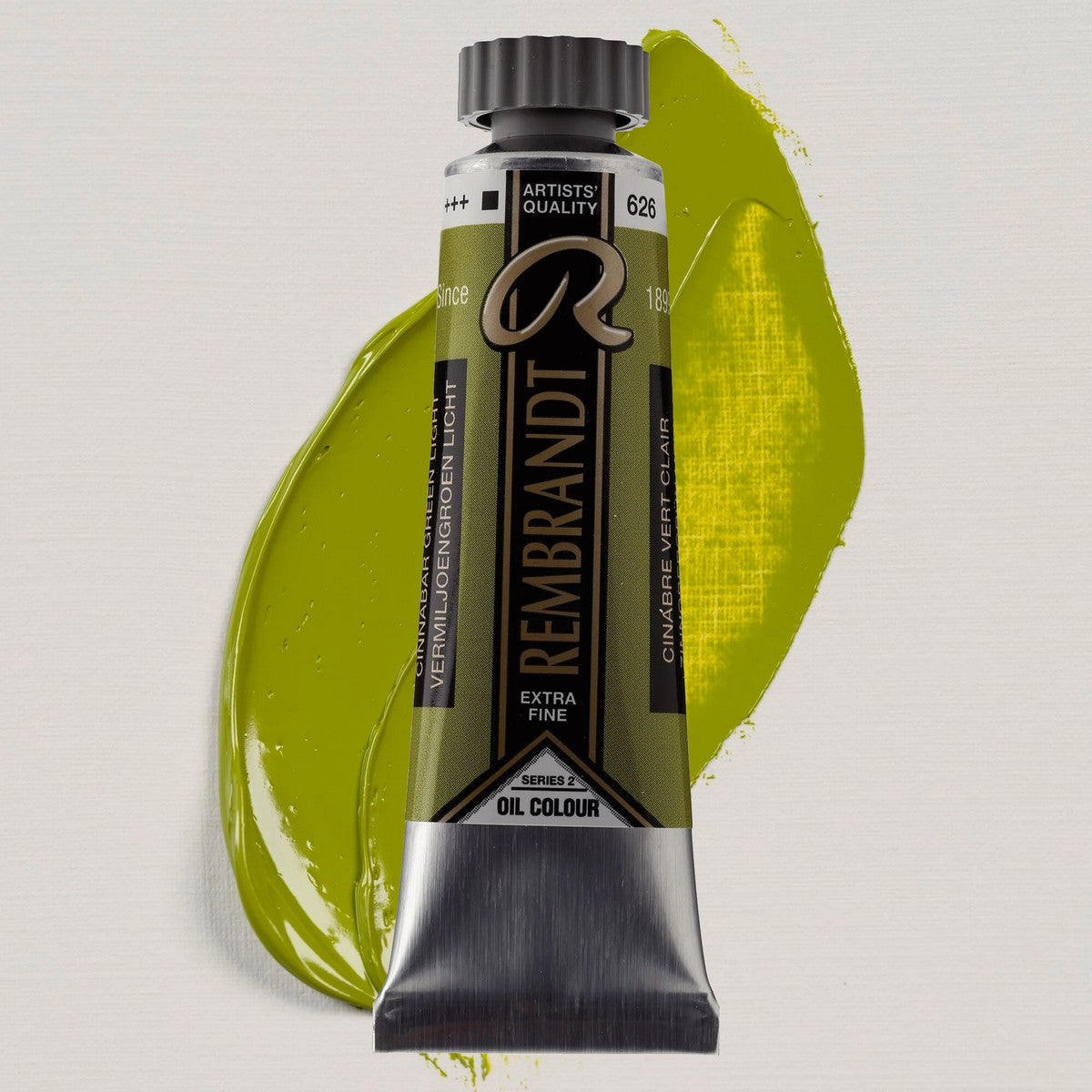 OLEO TALENS REMBRANDT 015ml 626 CINNABAR GREEN LIGHT S2