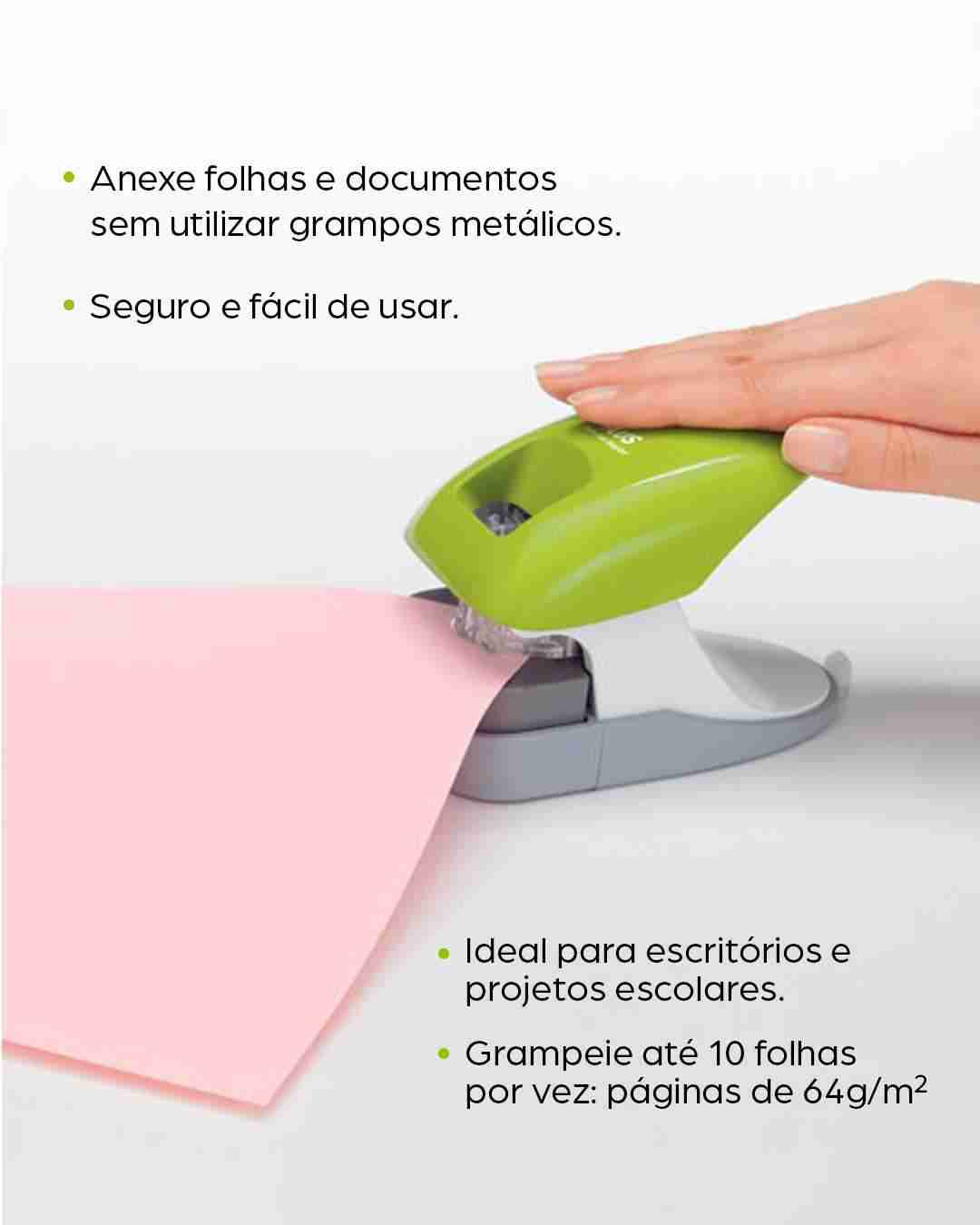 GRAMPEADOR DE MESA SEM GRAMPO PLUS PRETO