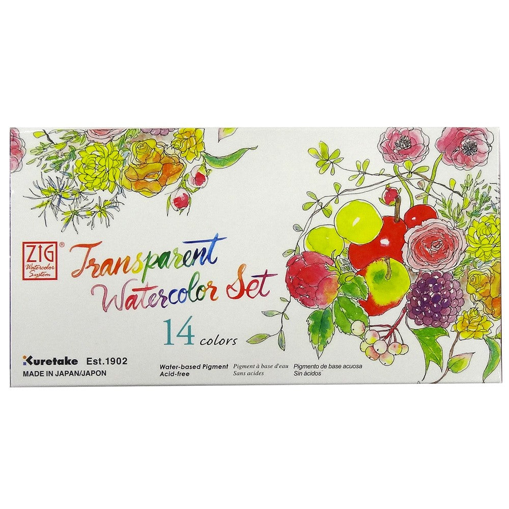 AQUARELA KURETAKE GANSAI TAMBI TRANSPARENT C/14 WSKG3011