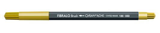 CANETA FIBRALO BRUSH 033 MOSTARDA 186033