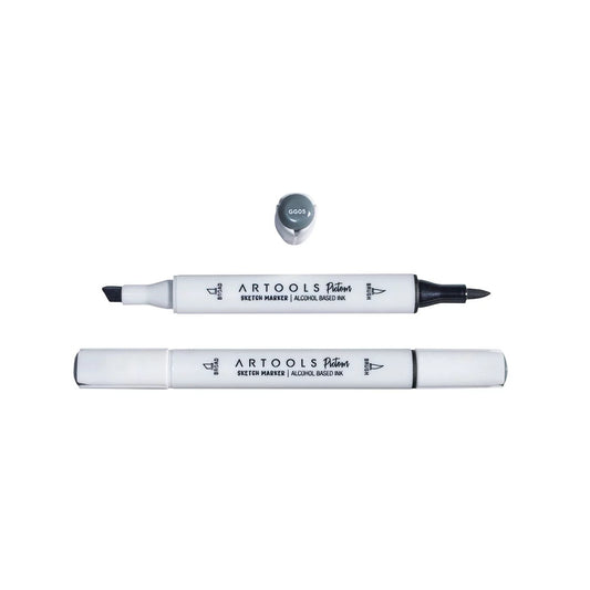 MARCADOR ARTOOLS PICTOM PONTA DUPLA GREEN GRAY 5 (GG05)