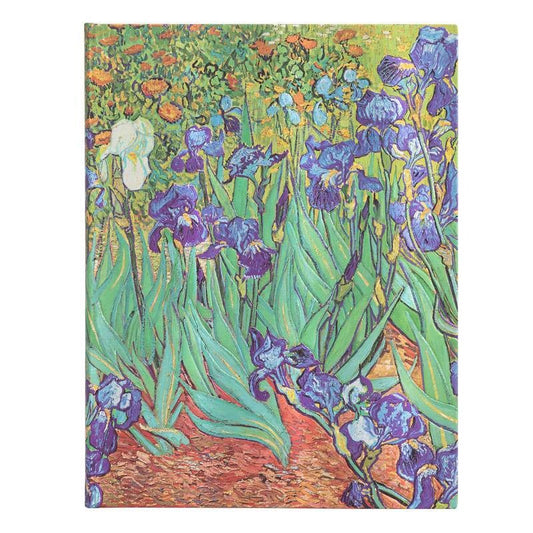 PAPERBLANKS VAN GOGHS IRISES ULTRA 15x23cm PB8202-6