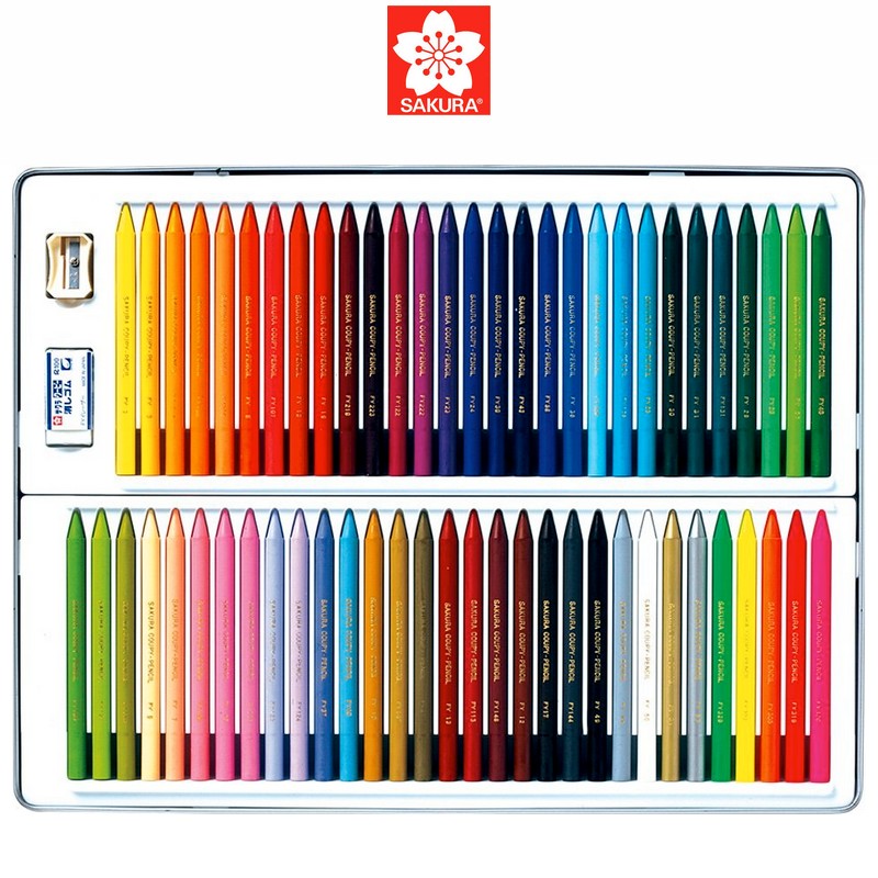 LAPIS CRAYON INTEGRAL SAKURA 60 CORES COUPY FY-60