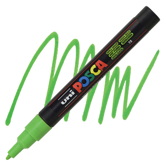 CANETA POSCA PC-3M 72 MACA VERDE