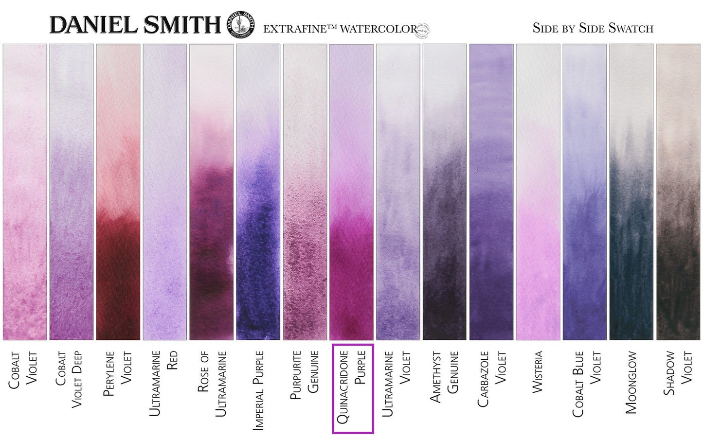 AQUARELA DANIEL SMITH 05ml EXTRA FINE Quinacridone Purple 225