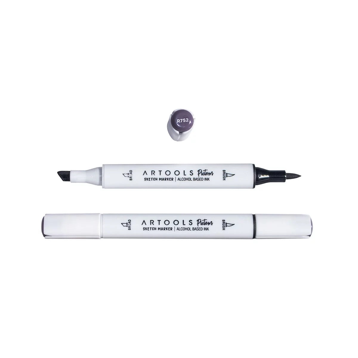 MARCADOR ARTOOLS PICTOM PONTA DUPLA HERON (R752)