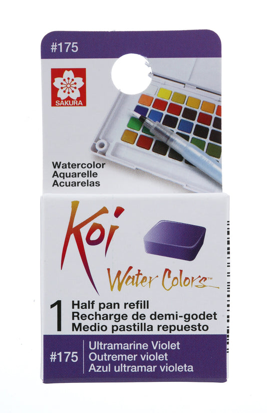 AQUARELA SAKURA KOI HALF PAN VIOLETA ULTRAMARINO - 175
