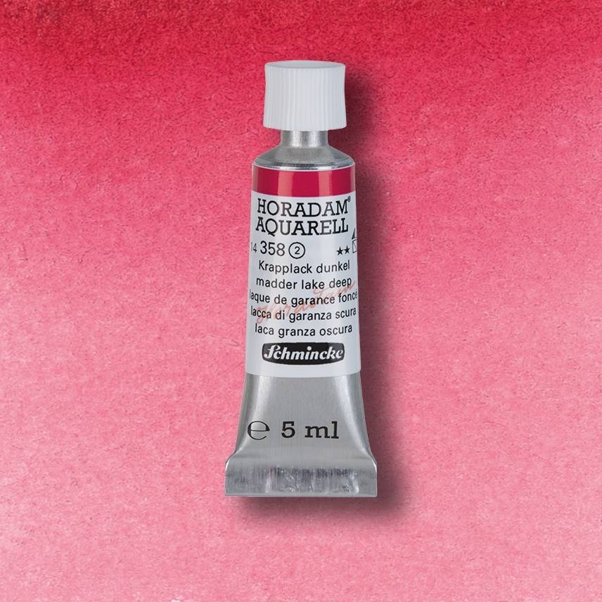 AQUARELA SCHMINCKE HORADAM 5ml 358 Madder Lake Deep S2