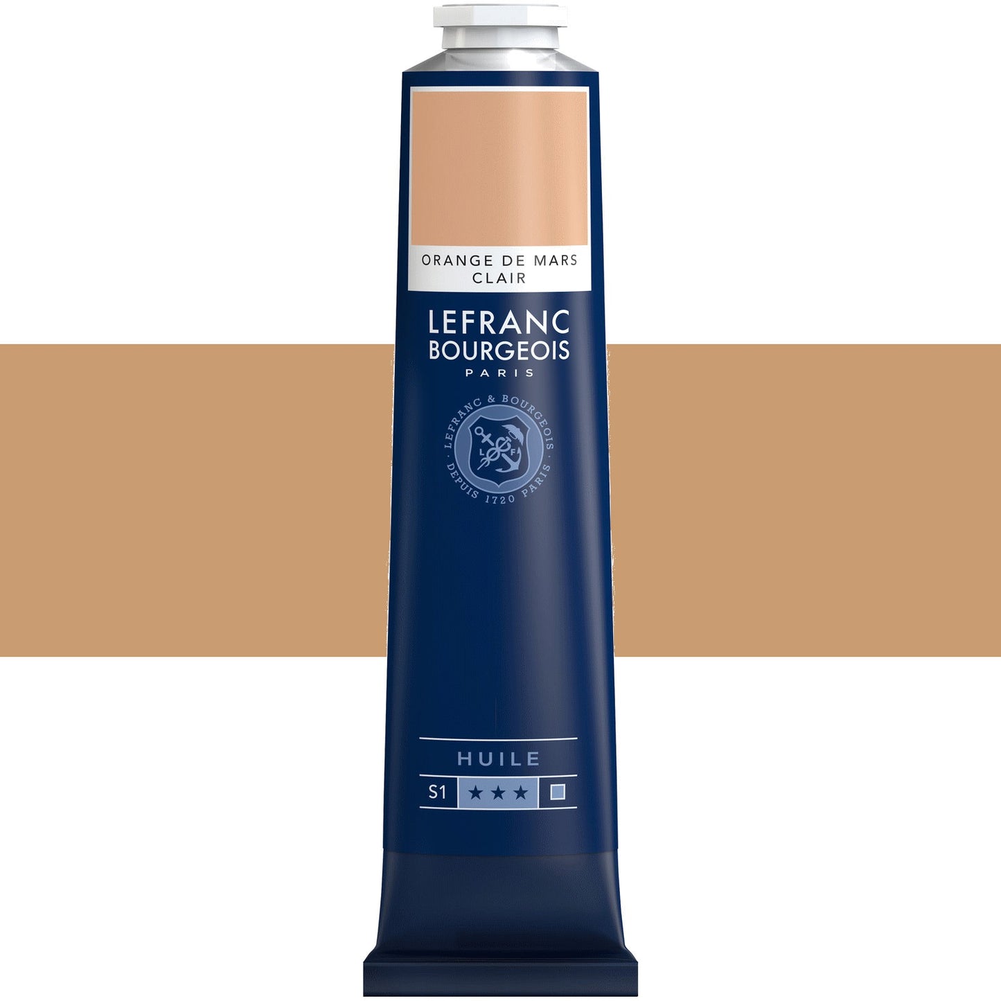 OLEO LEFRANC BOURGEOIS FINE 150ML 897 MARS ORANGE LIGHT 810081