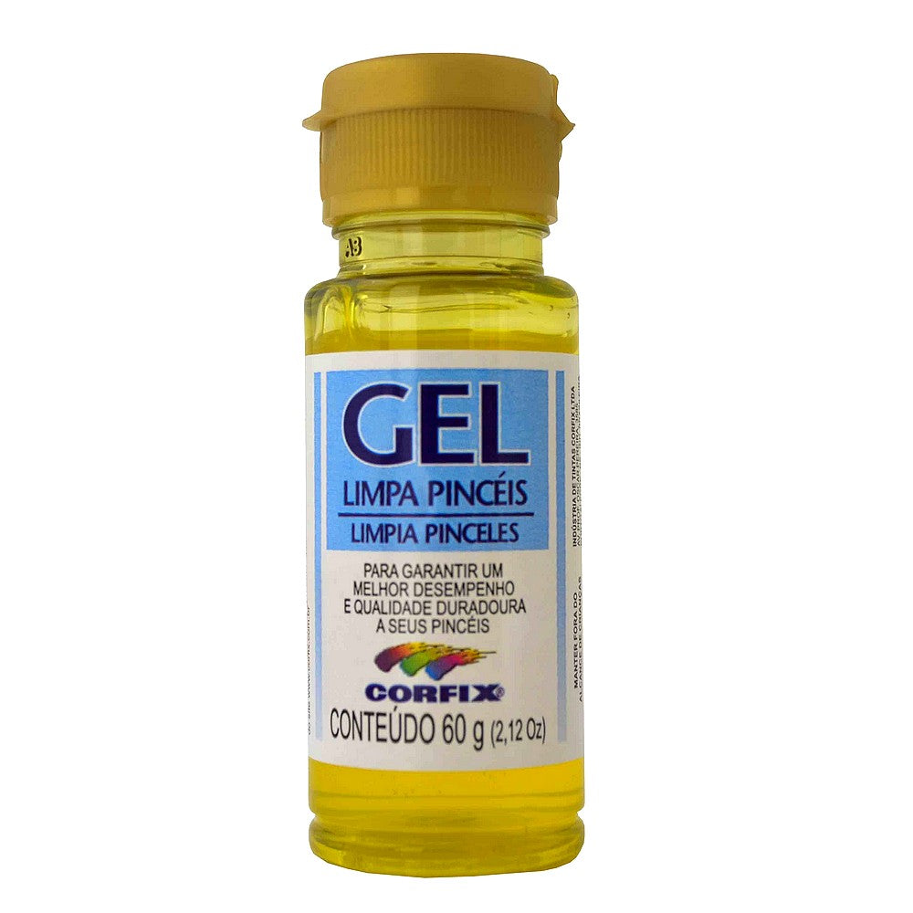 GEL LIMPA PINCEIS 60ml CORFIX