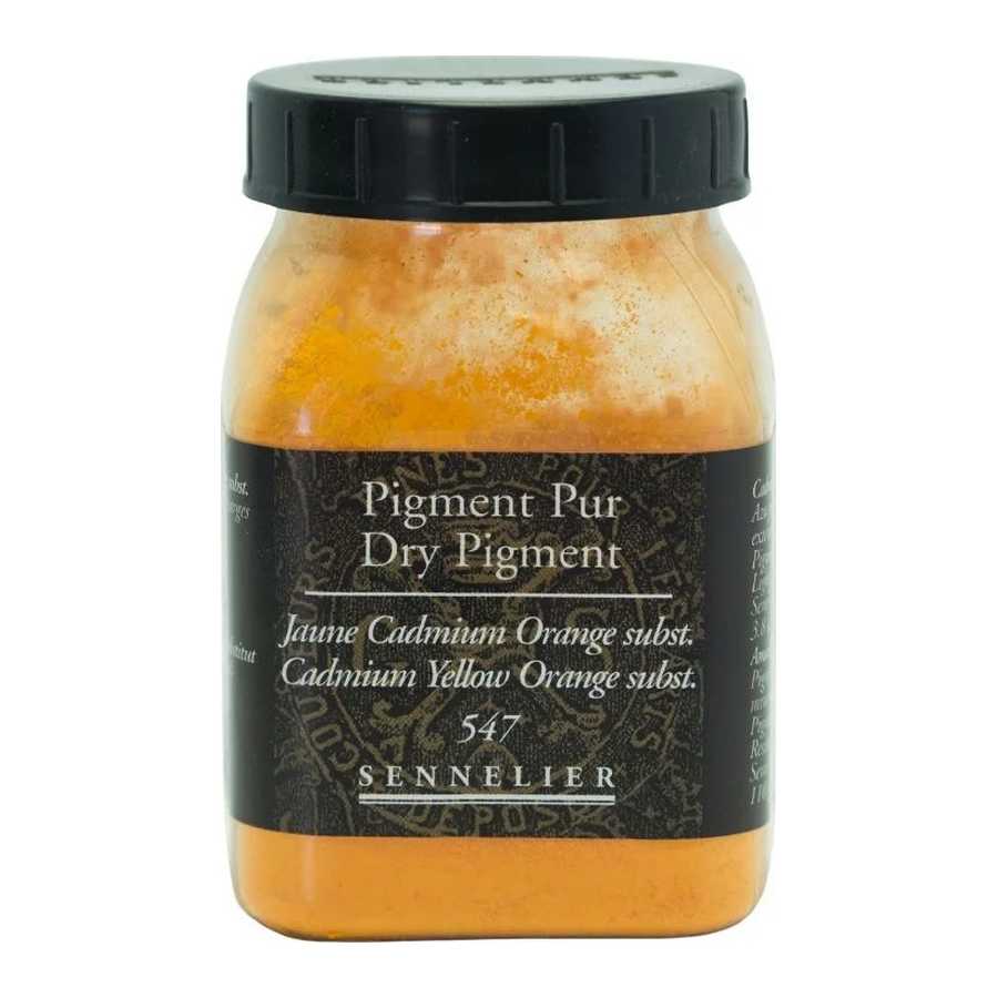 PIGMENTO PURO SENNELIER 547 CADMIUM YELLOW ORANGE 110g S3
